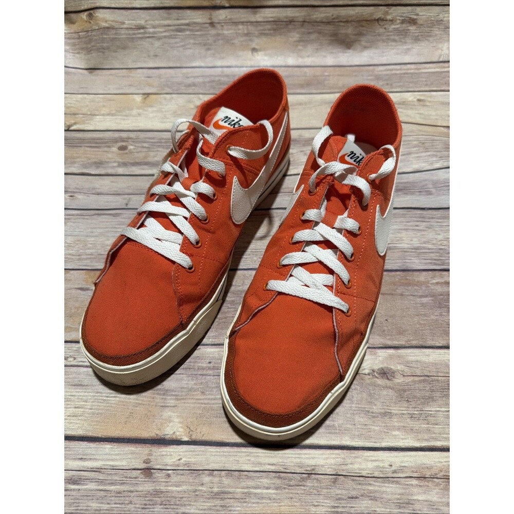 Men's Nike New In Box Court Legacy Orange White DJ1999-800 Size 12 Blazer